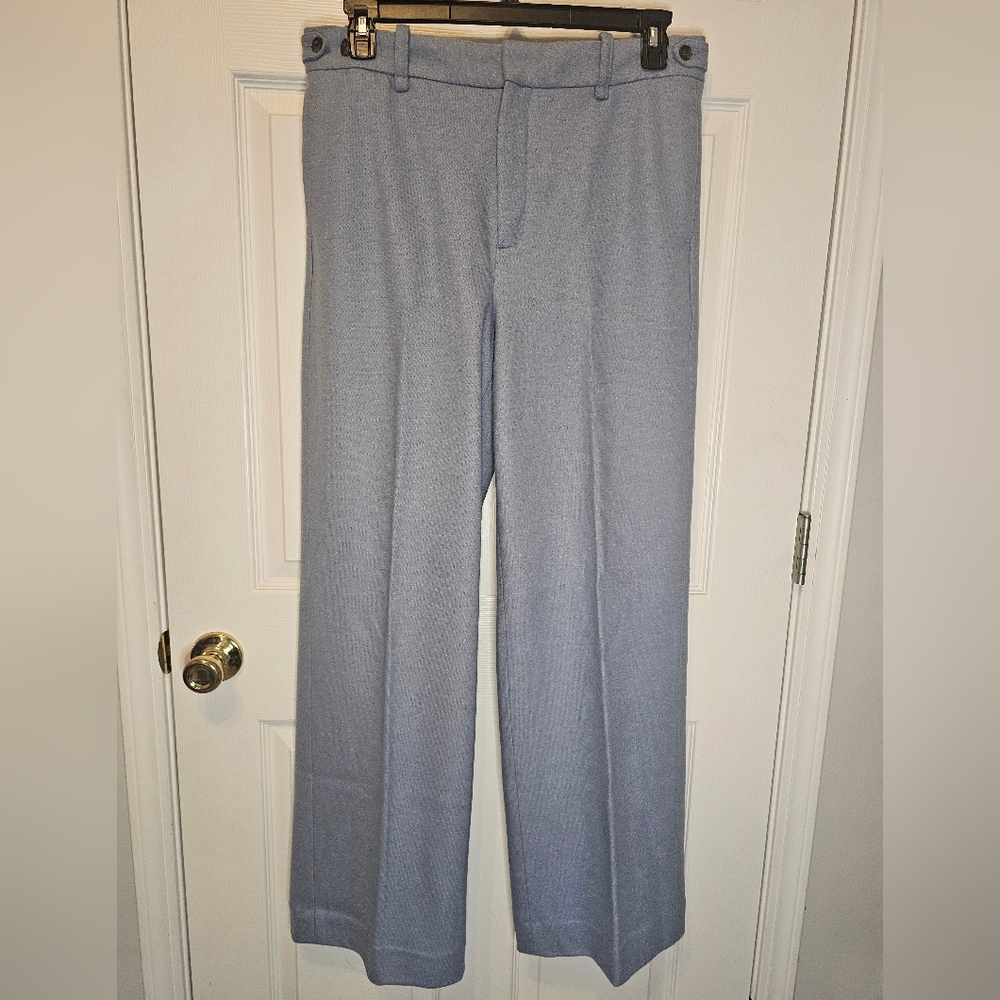 Banana Republic Light Blue Wool Dress Pants